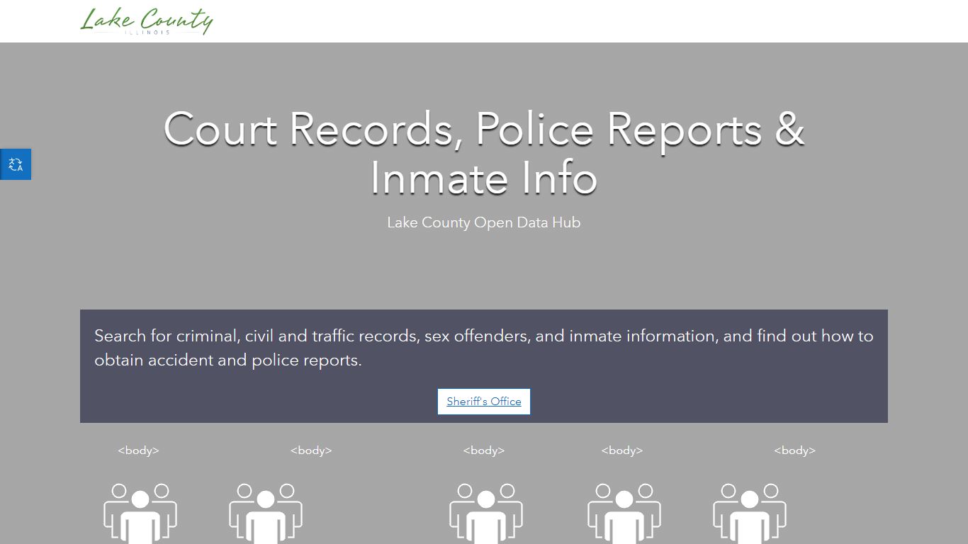 Court Records Police Reports and Inmate Info - ArcGIS